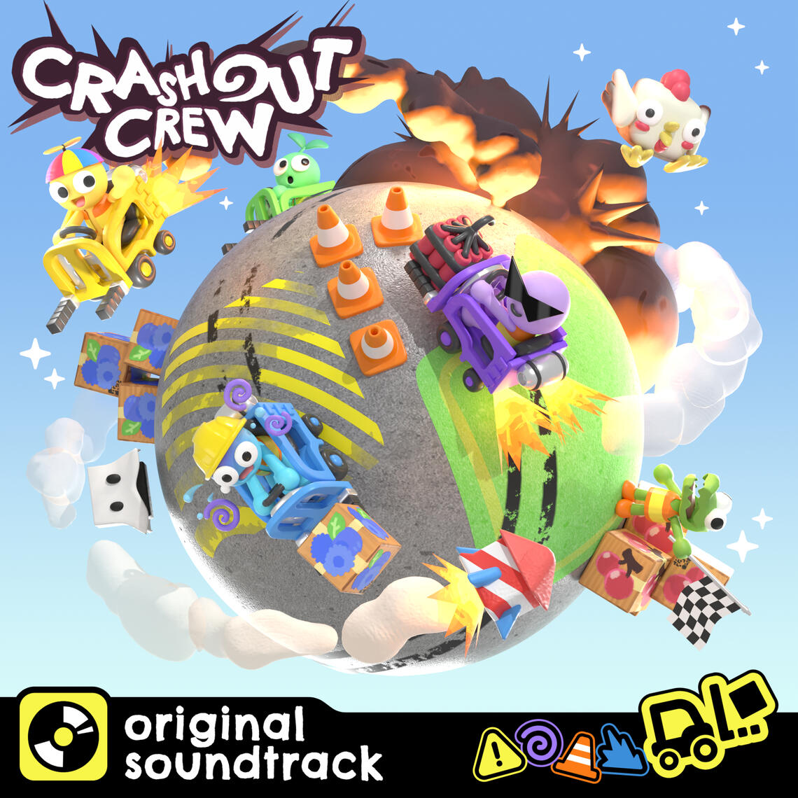 Crashout Crew OST Art