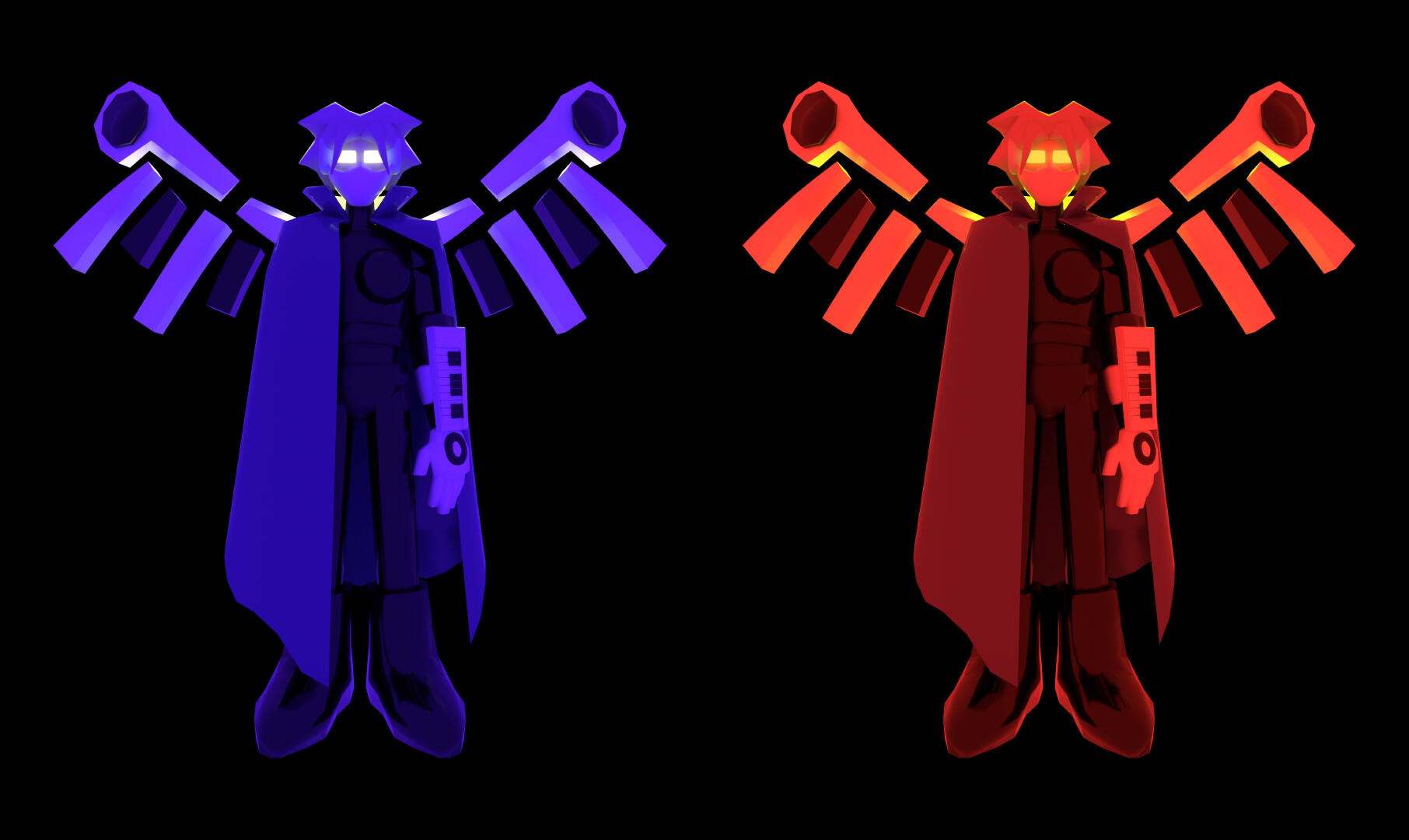 Dr. Gabba Character Model Commission