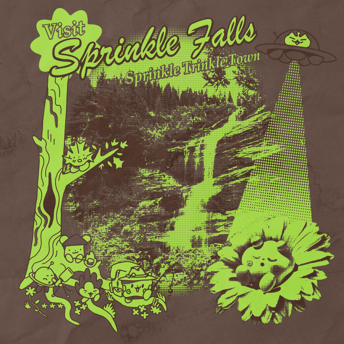 Sprinkle Trinkle Town 6.0 T-Shirt Design